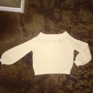 Crop sweater
